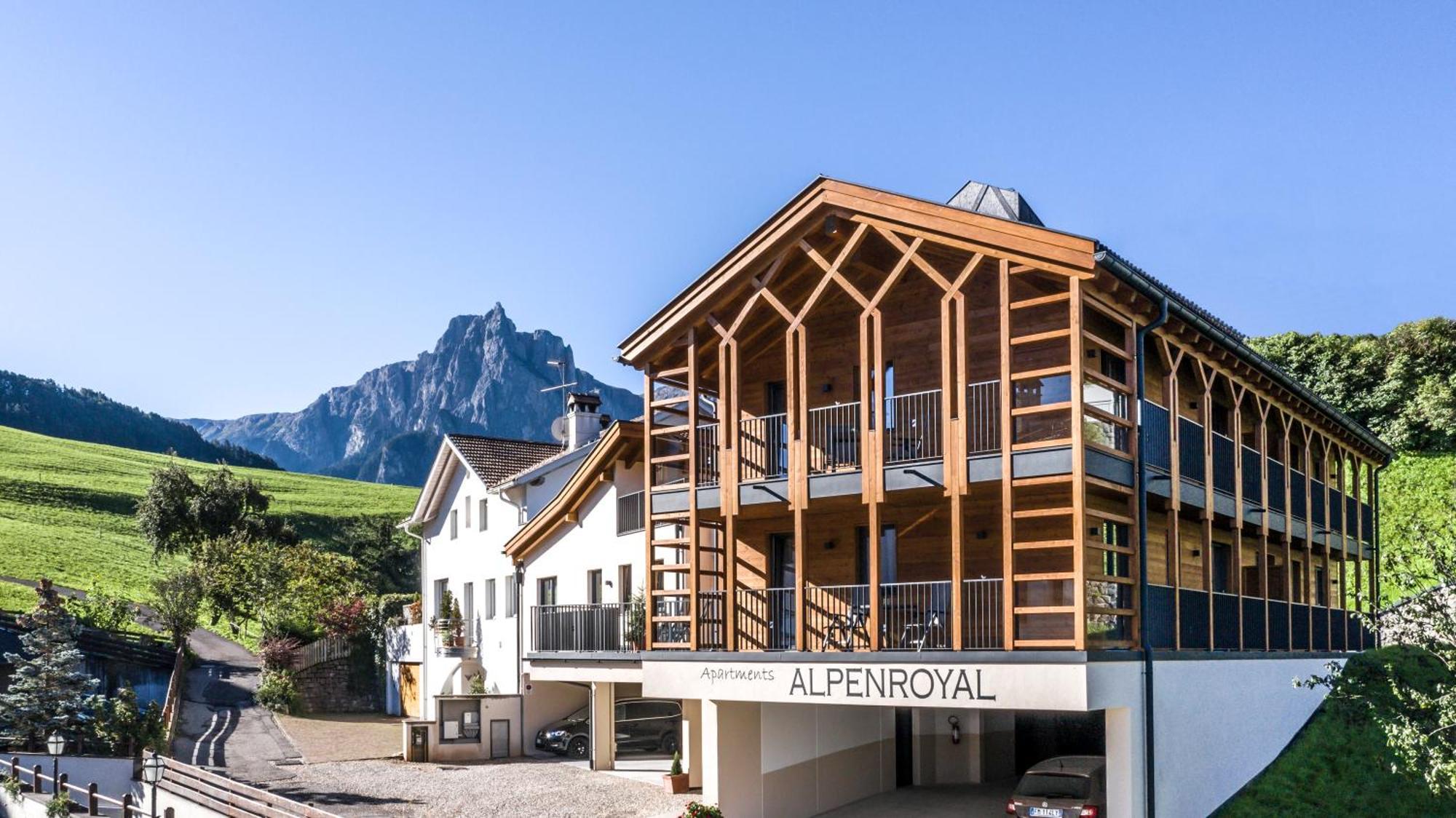 Hotel Alpenroyal Castelrotto Exteriér fotografie